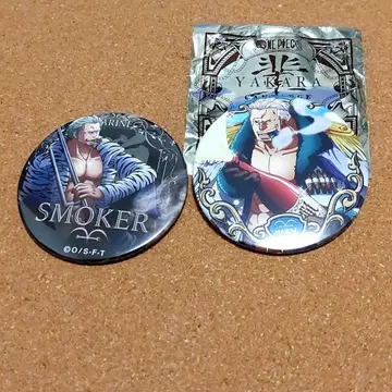 원피스 ONEPIECE 스모커  uguale 캔뱃지 beast 연회