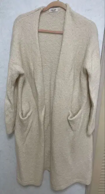 [ SALON adam et rope ] 롱 니트 가디건 / 아이보리
