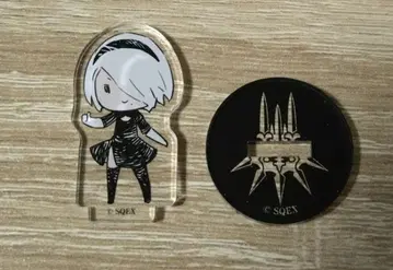 니어 오토마타 미니 아크릴 스탠드 2B