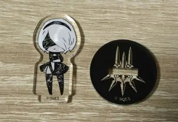 니어 오토마타 미니 아크릴 스탠드 2B