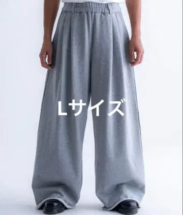 투턱 스웨트 팬츠 / 2턱 스웨트 팬츠