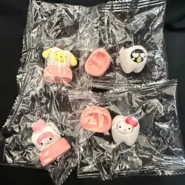 산리오 캐릭터즈 모두 함께 되자! - 치아 - 4종 세트