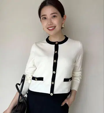 anuans 실크 블렌드 베이직 니트 가디건