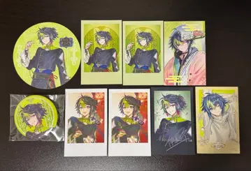 니지산지 이나미 라이 폴라로이드풍 카드 코스터 캔뱃지 묶음 판매