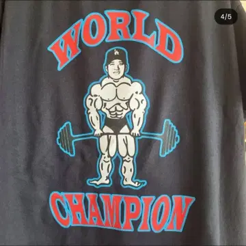 운코링 월드 챔피언 티셔츠 XL 오타니 미즈하라 잇페이