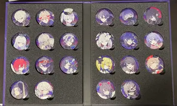 니지산지 니지산지 타로 캔뱃지 컴플리트 세트