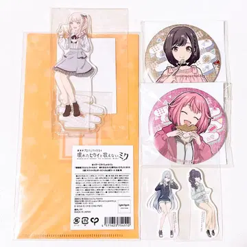 프로세카 하피콜레 복권 영화 아크릴 스탠드 캔뱃지 미즈키 에나 에무