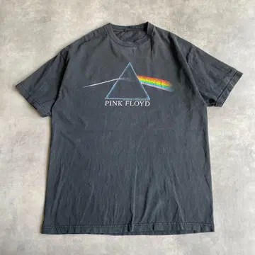 핑크 플로이드 밴드T 티셔츠 락T 00s 구제 의류 XL 블랙 15327