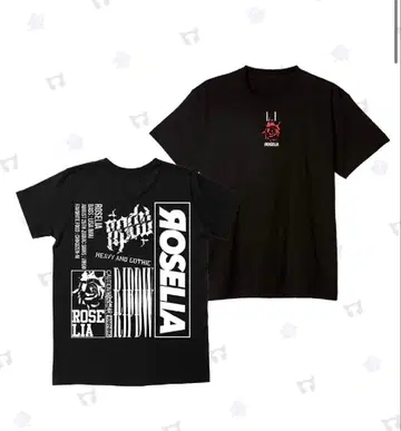 [뱅드림! x ] RIP DESIGN WORXX x 이마이 리사 T셔츠