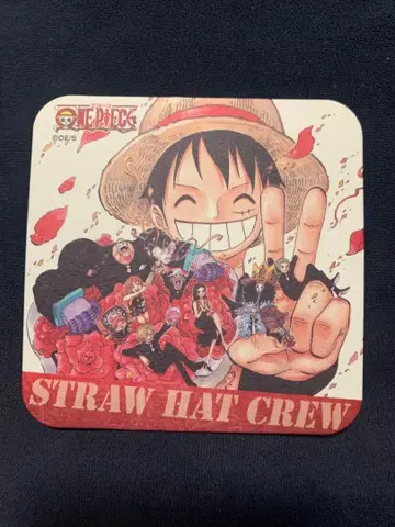 JF2016 원피스 아트 코스터 밀짚모자 일당