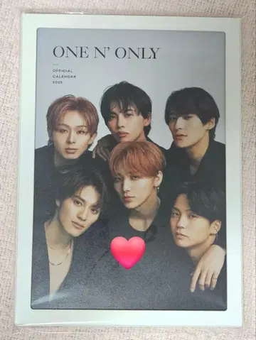 ONE N' ONLY 달력 2025 사와무라 레이 사인