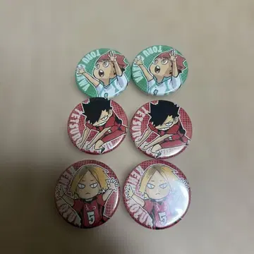 초레어 하이큐!! 묶음 판매 캔 배지 컬렉션 JAPAN 애니메이션