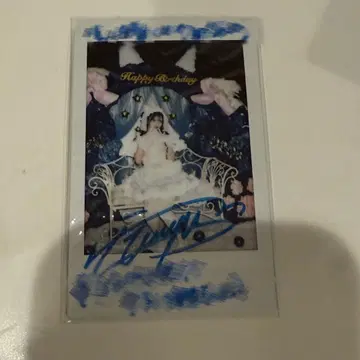 NANIMONO 히이라기 마후유 생일 폴라로이드 코멘트 있음