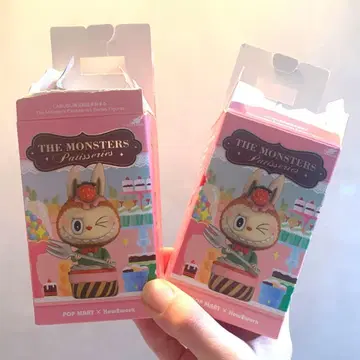 popmart the monsters 파티시에 시리즈 labubu 2개