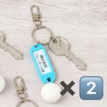 카모메다이 고교 열쇠 참 2개 낱개 판매 가능