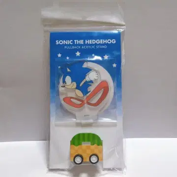[ 새상품 ] 소닉 풀백 아크릴 스탠드 벌스데이 기념 굿즈