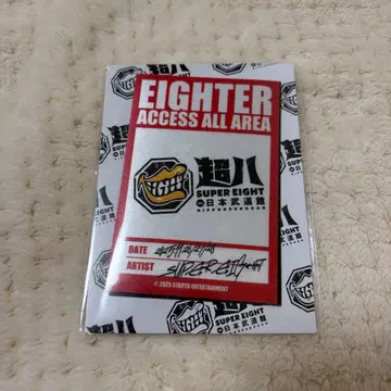 SUPER EIGHT 초팔 무도관 스티커