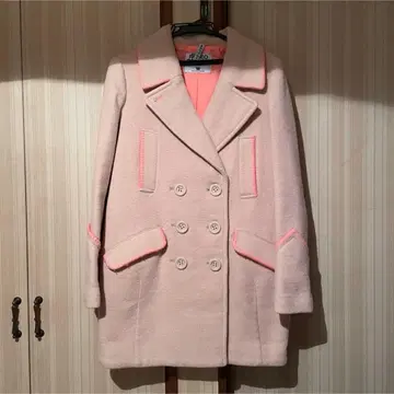 RODEO CROWNS 파이핑 컬러 오버코트