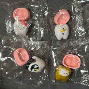 산리오 캐릭터즈 모두 함께 되자! - 치아 - 4종 세트