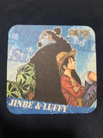 JF2016 원피스 아트 코스터 징베 & 루피