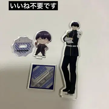 괴수 8호 호시나 소우시로 아크릴 스탠드 점프 페스타, 카페 각 1점