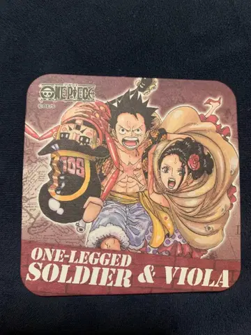 JF2016 원피스 아트 코스터 루피