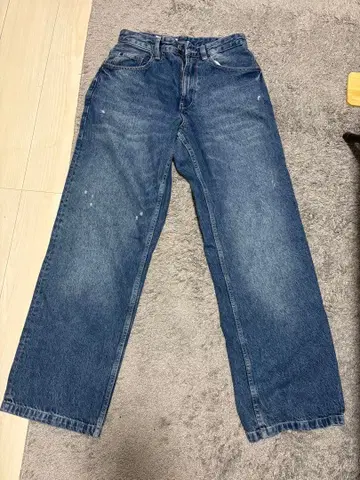 자라 배기 데님 M