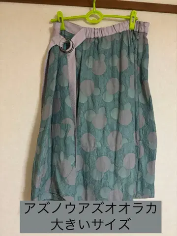 아즈노우아즈 오라카 도트 하모니 암석 스커트