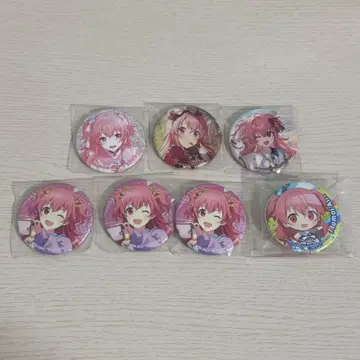 모모이 아이리 캔뱃지 산리오 세카라이 발렌타인 세가 복권 세트