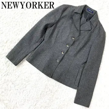 NEWYORKER 테일러드 자켓 그레이 9AR B9511