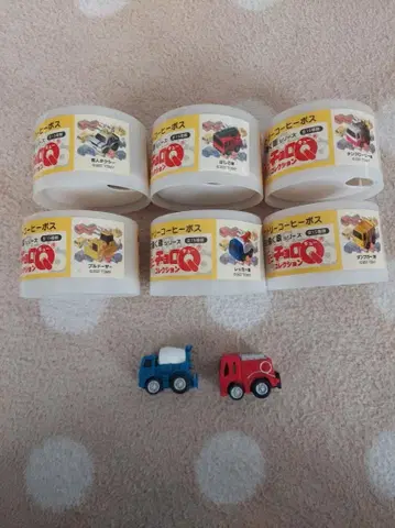 미니카 (초로Q) 6개 세트 일하는 자동차