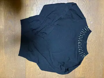 미사용 새상품 퀸즈 코트 상의 블랙