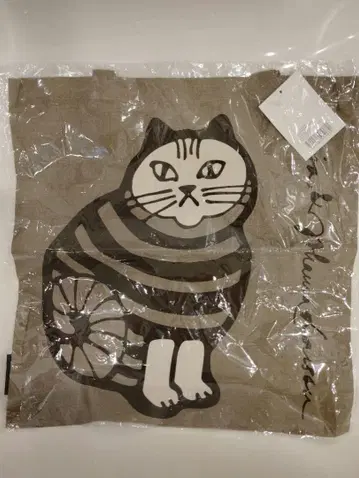 새상품 mia 리사 라르손 토트백 미아 리사 라르손 그레이