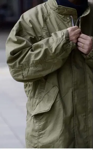 nonnative TROOPER COAT GABARDINE