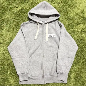 완판템 This is 디스이즈 풀 집업 후디 XL 사이즈 그레이
