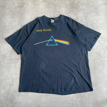 핑크 플로이드 길단 밴딩 T셔츠 구제 의류 2XL 블랙 15325