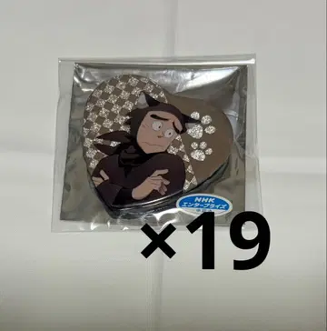 닌타마 란타로 난자타운 모로이즈미 손나몬 하트 캔뱃지