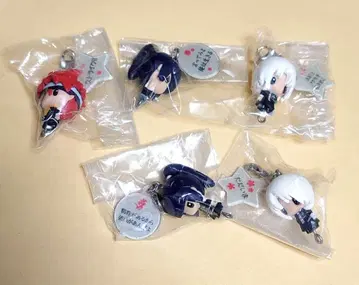 D.Gray-man 캐릭터메이트 5종 세트 미사용 마스코트 피규어