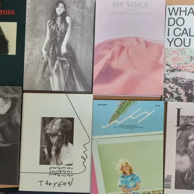 [일괄판매]태연 앨범8종(아이,why 등),브로마이드, 콘서트 굿즈+덤