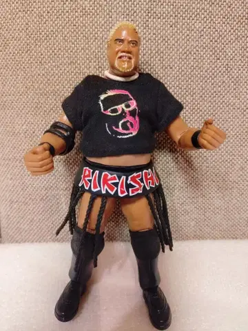 개봉 중고 WWE 허슬 리키 RIKISHI 피규어