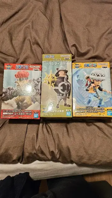 원피스 월드 컬렉션 피규어 트라팔가 로 유스타스 키드 곰