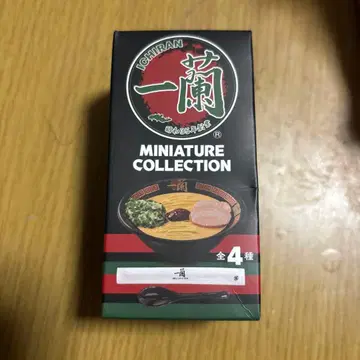 이치란 MINIATURE COLLECTION 전 4종
