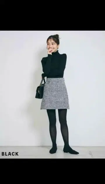 basement online 헤링본 스커트 쇼츠 치마바지