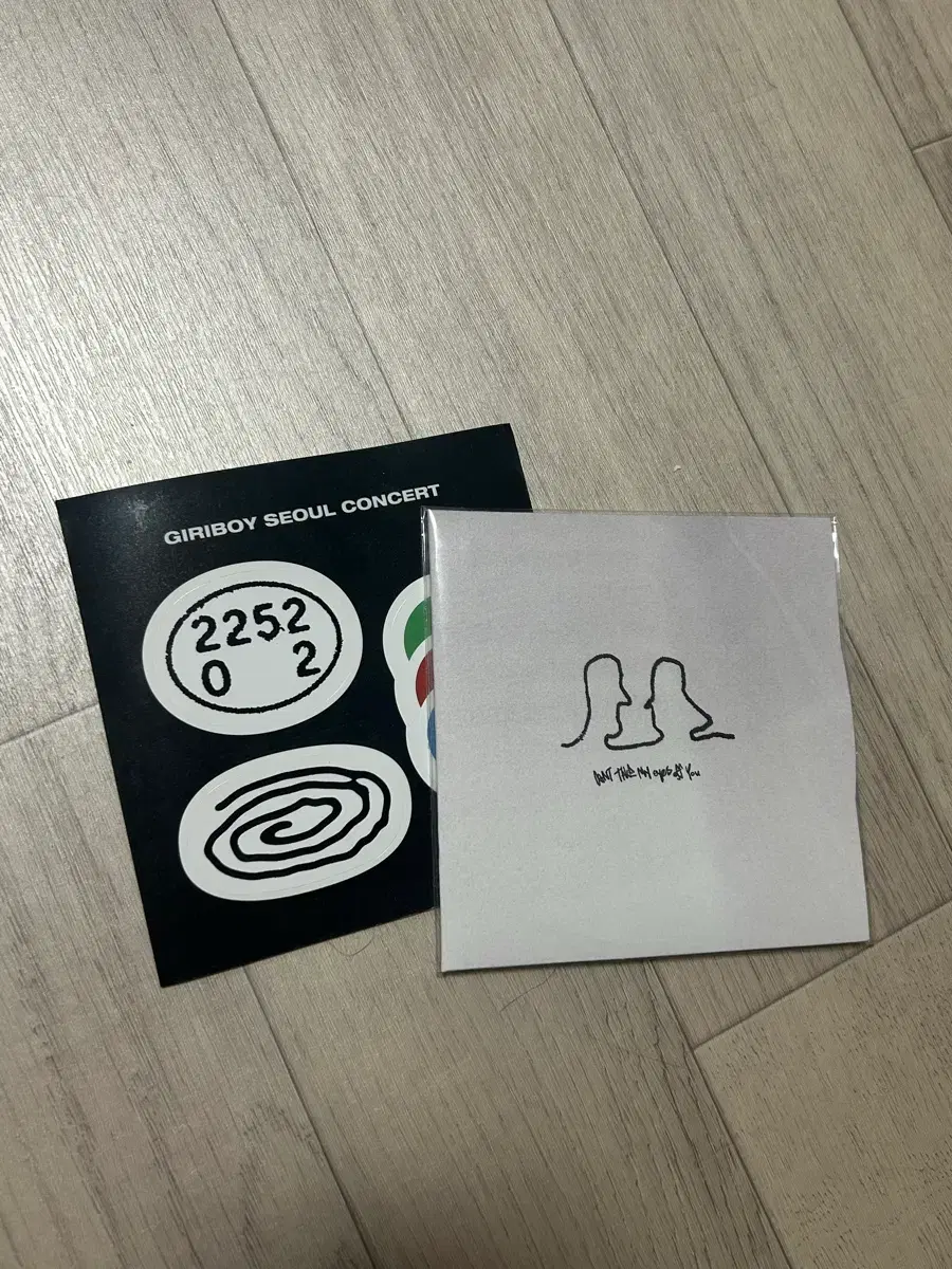 Giriboy &amp; BIG Naughty kiss me non-sale album CD