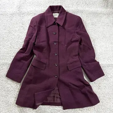 로라 애슐리 롱 코트 7AR 아우터 파워 숄더 일본제 고급