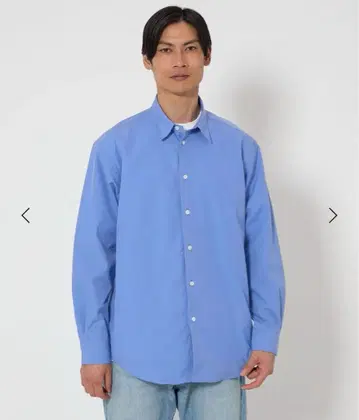 그린 레이블 릴랙싱 브로드 레귤러 카라 셔츠