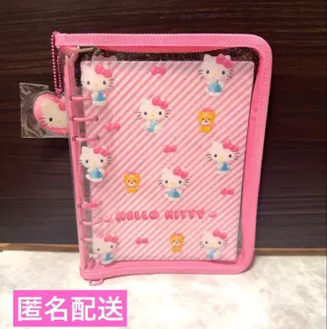 헬로키티 클리어로 통통 튀는 3D 디자인 클리어 바인더 미사용품