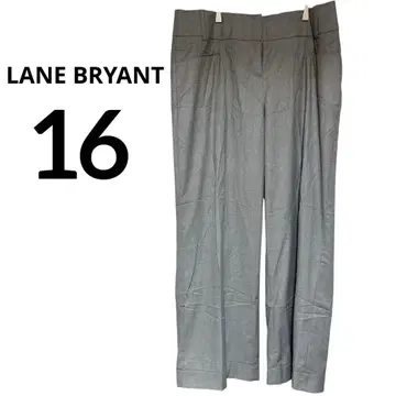 새상품급 LANE BRYANT [ 16 ] 그레이 슬랙스 빅 사이즈