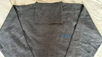 JOHN SMEDLEY 그레이 터틀 니트 SS 사이즈