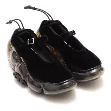 grounds/MOOPIE PUMPS BLACK VELVET/BLACK